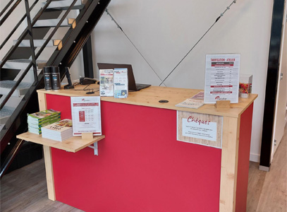 Intérieur magasin de vélos Services Paris